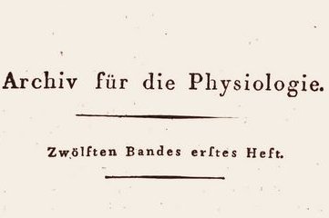 Abbildung: Abhandlung zur Chemie des Blutes von Georg Carl Ludwig Sigwart © Museum der Universität Tübingen