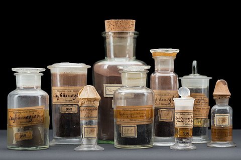 Haemoglobin Abbildung: Hämoglobin © Museum der Universität Tübingen