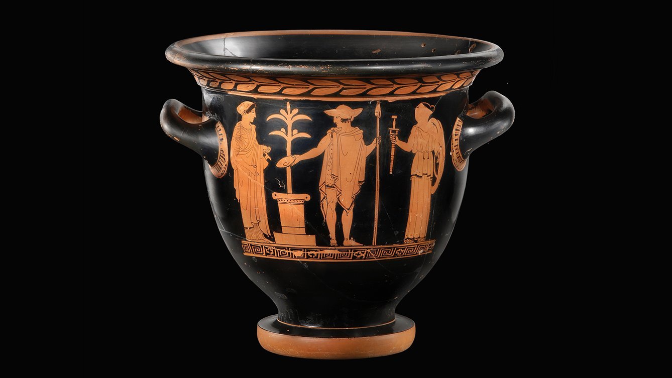 Alltagsleben in der Antike Abbildung: griechische Vase © Museum der Universität Tübingen/Valentin Marquardt