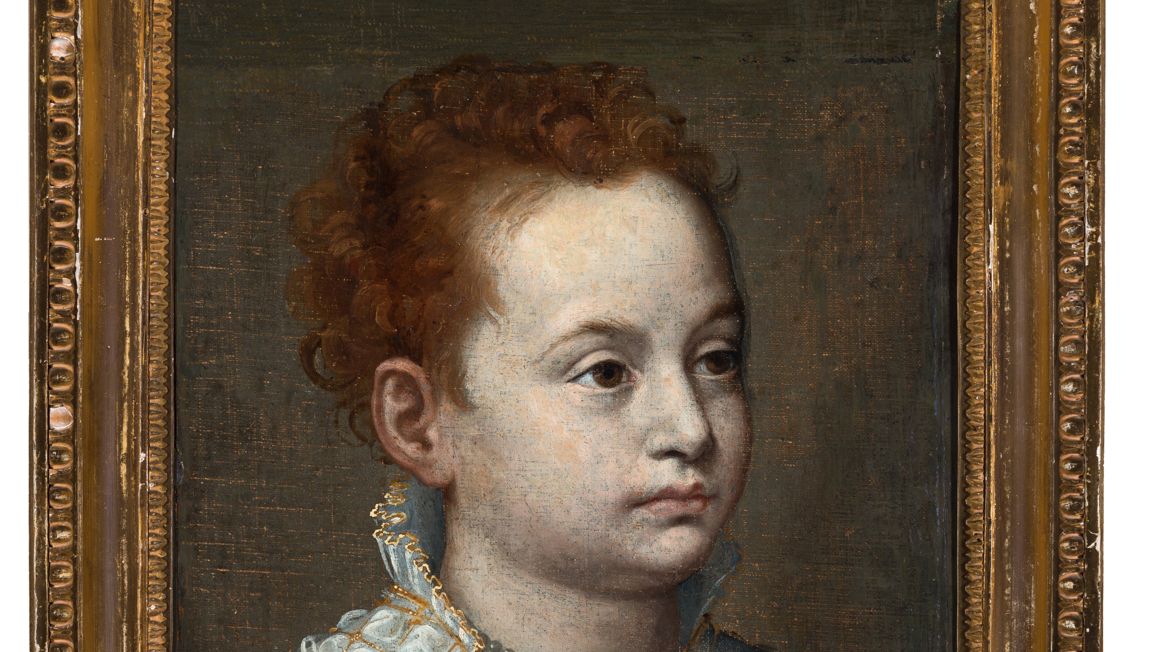 Picture of a girl by Sofonisba Anguissola, Oil on canvas