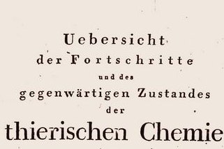 Abbildung: Übersetzung des frühen Überblickswerks zur Tierchemie durch Sigwart, 1814 © Museum der Universität Tübingen